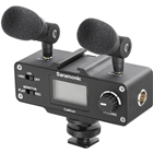 Save 310! Saramonic CaMixer Stereo Condenser Microphone Kit